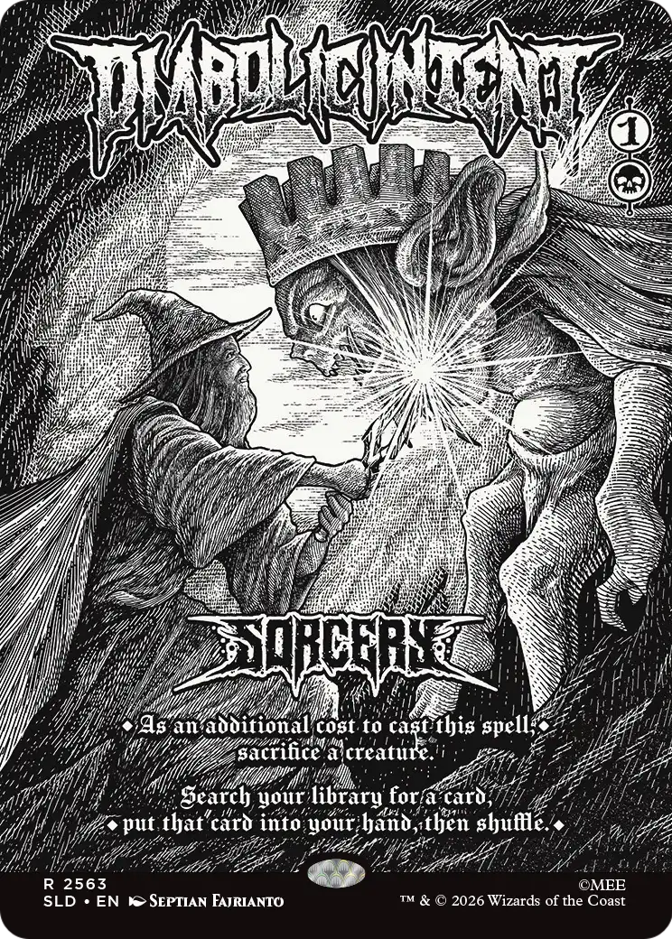 Diabolic Intent [Secret Lair Drop Series] | Total Play