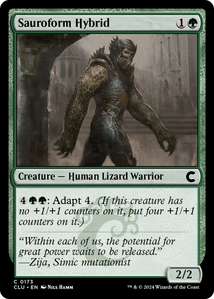 Sauroform Hybrid [Ravnica: Clue Edition] | Total Play