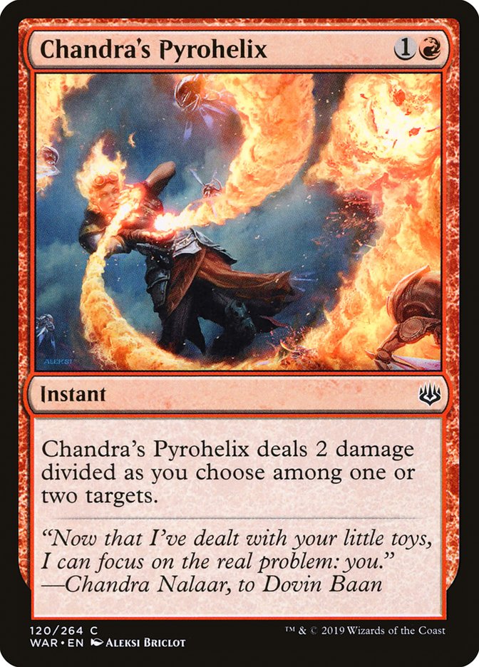 Chandra's Pyrohelix [War of the Spark] | Total Play
