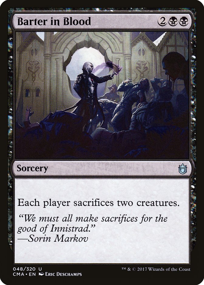 Barter in Blood [Commander Anthology] | Total Play