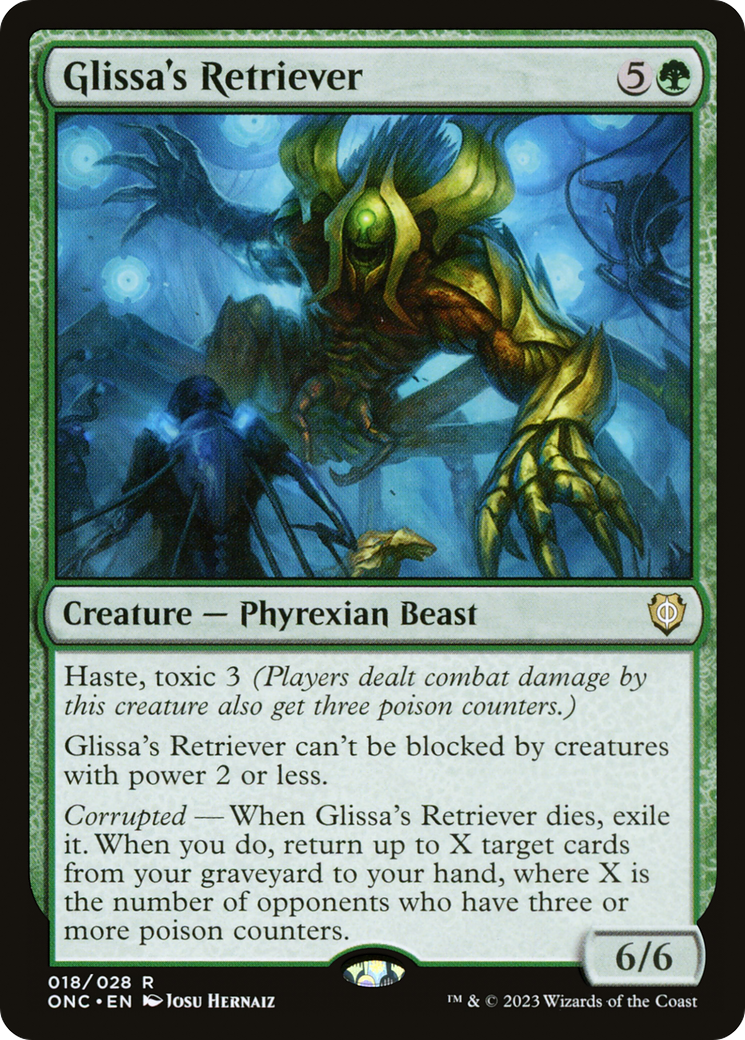 Glissa's Retriever [Phyrexia: All Will Be One Commander] | Total Play