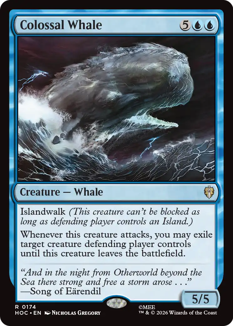 Colossal Whale [The Hobbit: Eternal-Legal] | Total Play