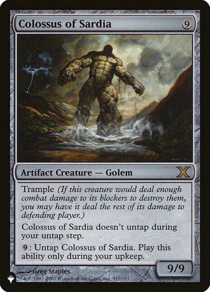 Colossus of Sardia [The List] | Total Play