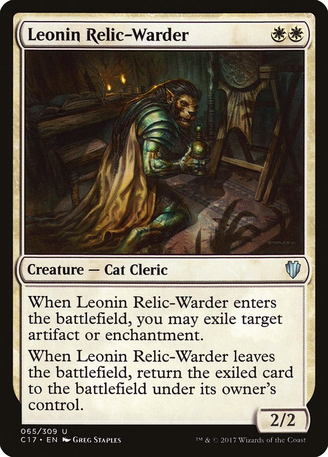 Leonin Relic-Warder [Commander 2017] | Total Play