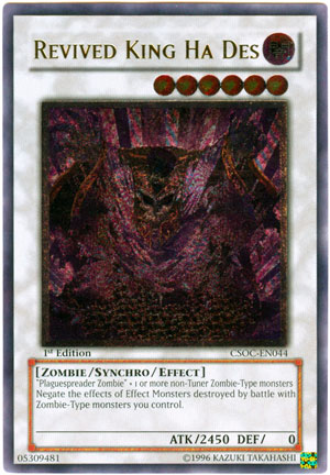 Revived King Ha Des (UTR) [CSOC-EN044] Ultimate Rare | Total Play