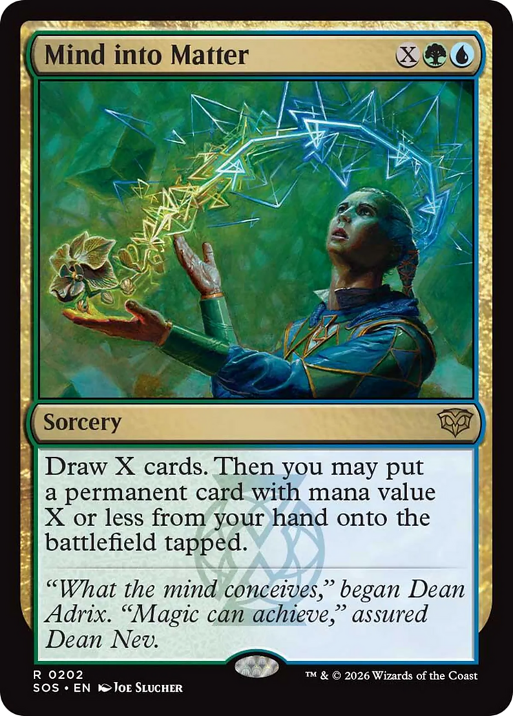 Mind into Matter [Secrets of Strixhaven] | Total Play