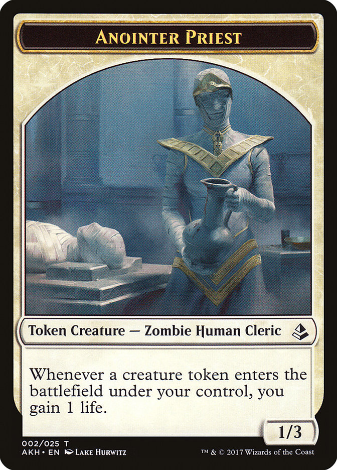 Anointer Priest // Drake Double-Sided Token [Amonkhet Tokens] | Total Play