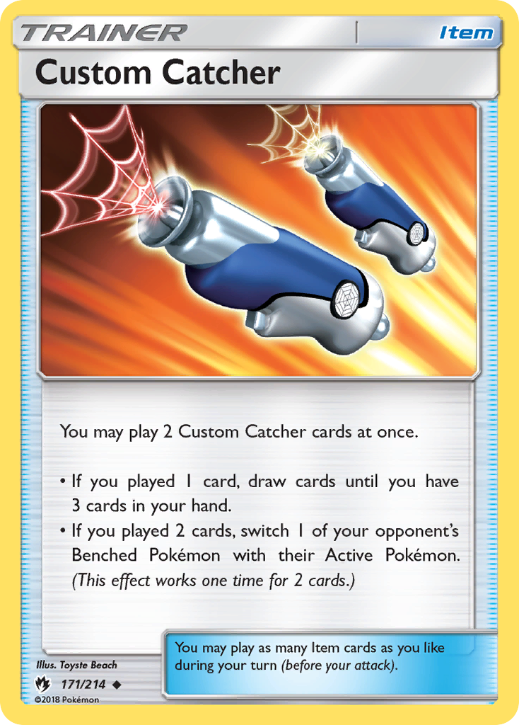 Custom Catcher (171/214) [Sun & Moon: Lost Thunder] | Total Play