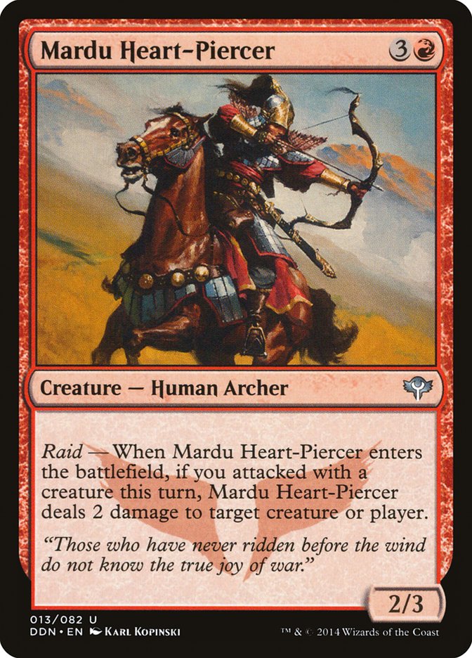 Mardu Heart-Piercer [Duel Decks: Speed vs. Cunning] | Total Play