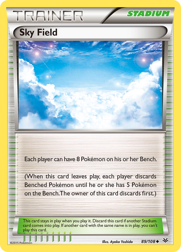 Sky Field (89/108) [XY: Roaring Skies] | Total Play