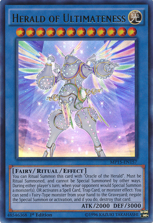Herald of Ultimateness [MP15-EN157] Ultra Rare | Total Play