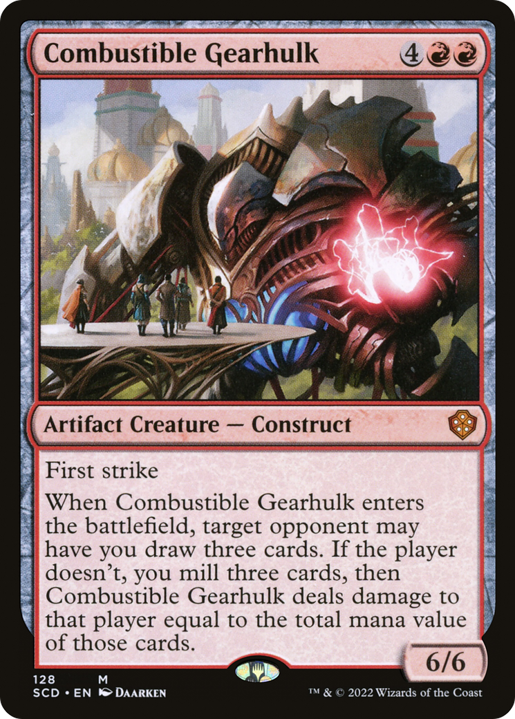 Combustible Gearhulk [Starter Commander Decks] | Total Play