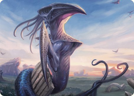 Sentinel Sliver Art Card [Commander Masters Art Series] | Total Play