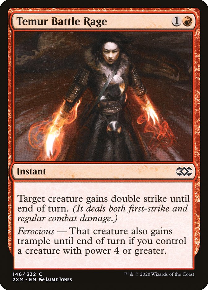 Temur Battle Rage [Double Masters] | Total Play