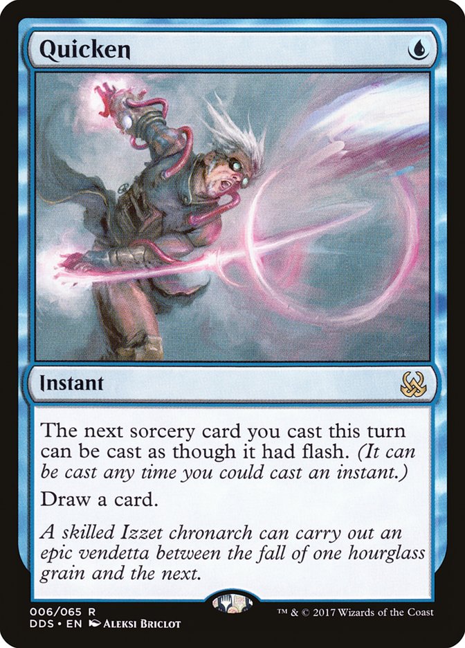 Quicken [Duel Decks: Mind vs. Might] | Total Play