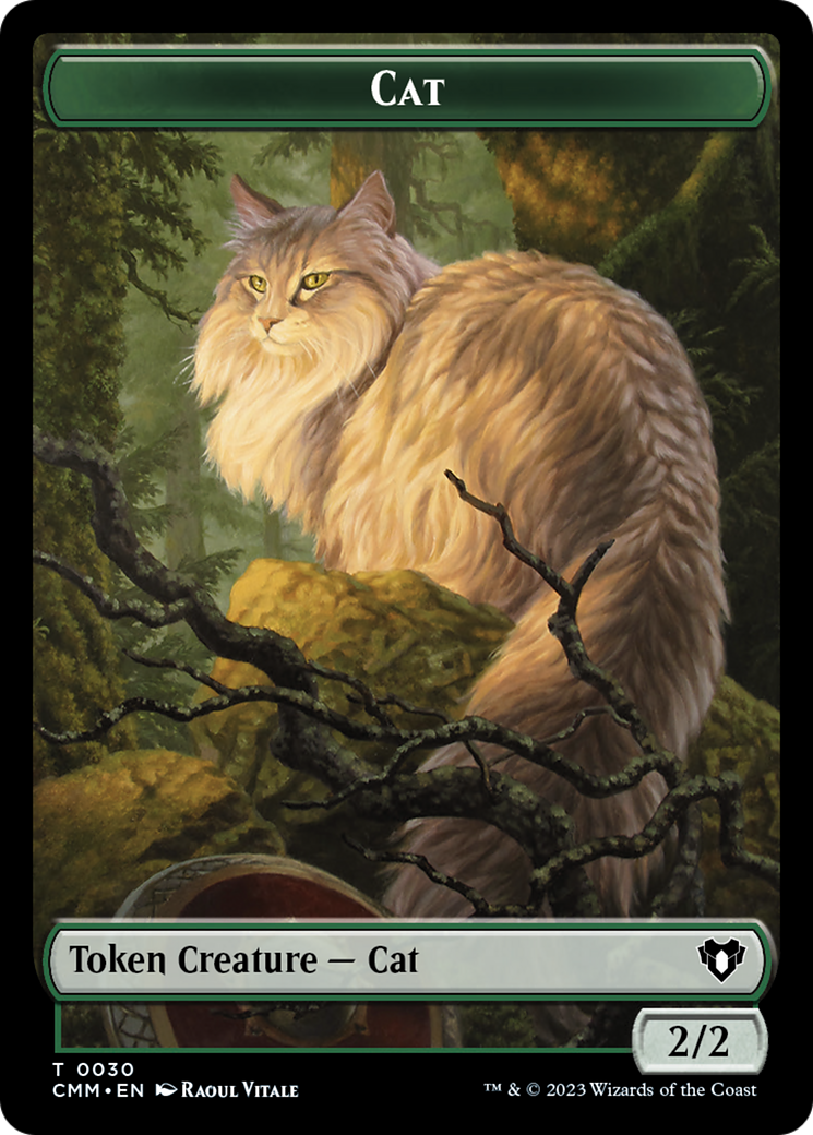 Cat Token (30) [Commander Masters Tokens] | Total Play