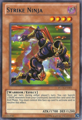 Strike Ninja (Blue) [DL13-EN005] Rare | Total Play