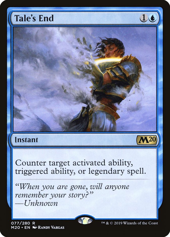 Tale's End [Core Set 2020] | Total Play