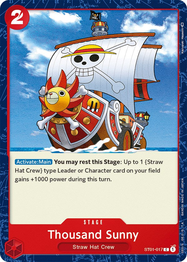 Thousand Sunny [Starter Deck: Straw Hat Crew] | Total Play