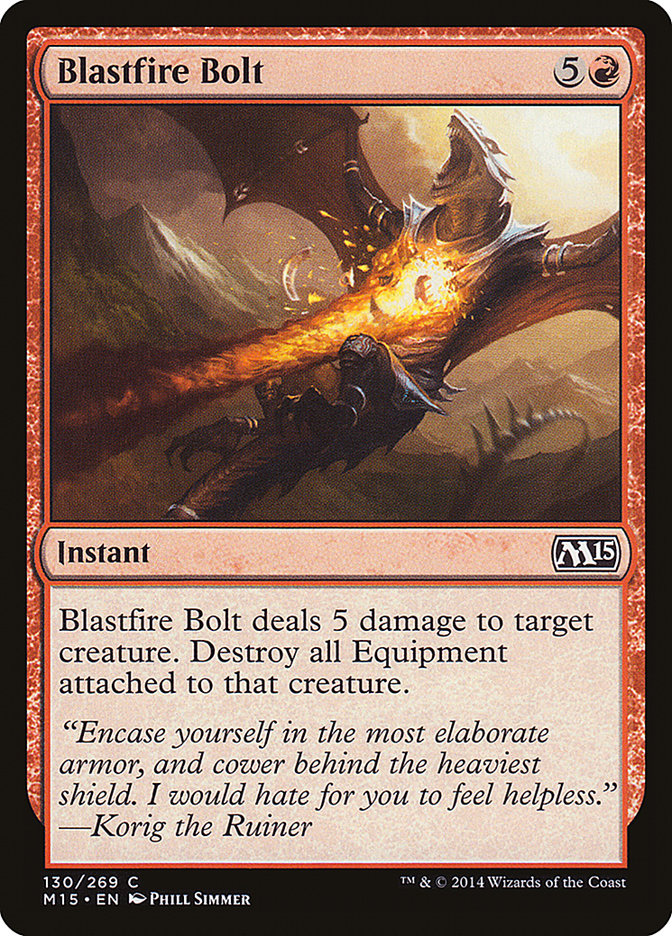 Blastfire Bolt [Magic 2015] | Total Play