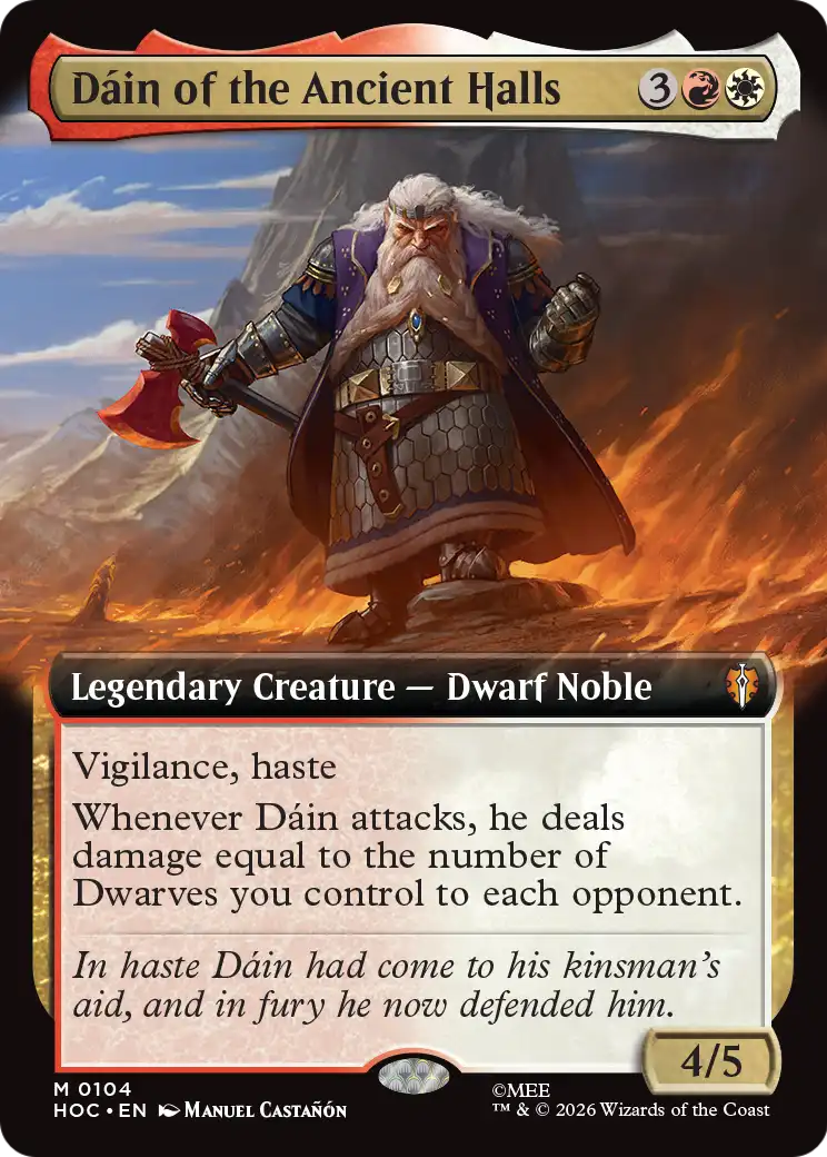Dain of the Ancient Halls (Extended Art) [The Hobbit: Eternal-Legal] | Total Play