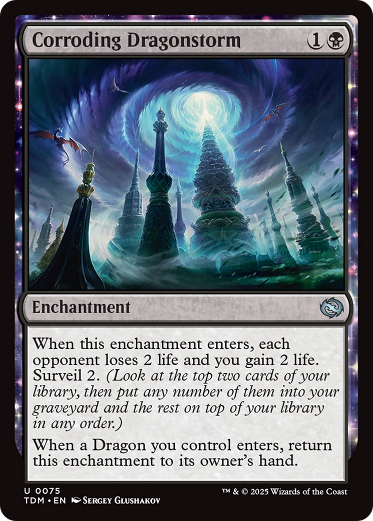 Corroding Dragonstorm [Tarkir: Dragonstorm] | Total Play