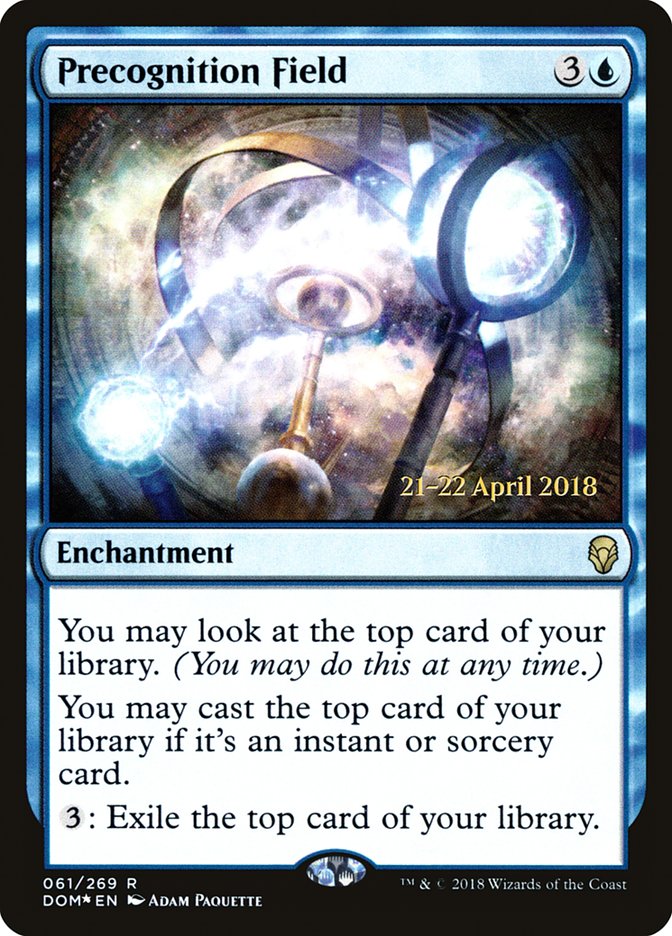 Precognition Field [Dominaria Prerelease Promos] | Total Play