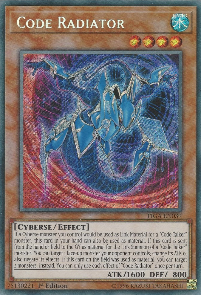 Code Radiator [FIGA-EN039] Secret Rare | Total Play