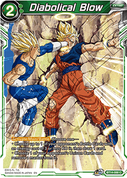 Diabolical Blow (BT14-088) [Cross Spirits] | Total Play