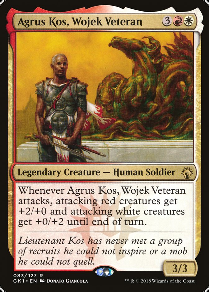 Agrus Kos, Wojek Veteran [Guilds of Ravnica Guild Kit] | Total Play