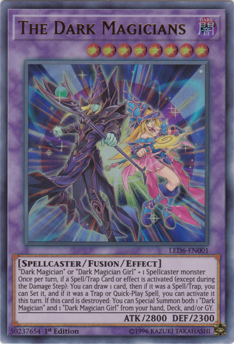 The Dark Magicians [LED6-EN001] Ultra Rare | Total Play