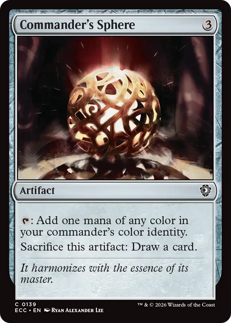 Commander's Sphere [Lorwyn Eclipsed Commander] | Total Play