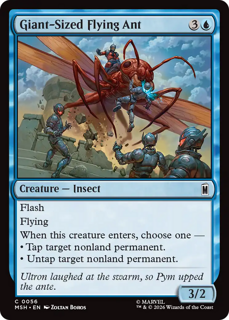 Giant-Sized Flying Ant [Marvel Super Heroes] | Total Play