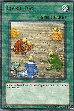 Fossil Dig (Green) [DL13-EN018] Rare | Total Play