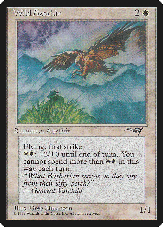 Wild Aesthir (Mountain Background) [Alliances] | Total Play