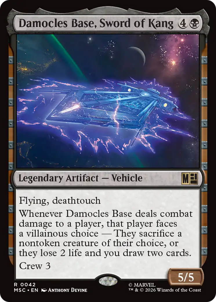 Damocles Base, Sword of Kang [Marvel Super Heroes Commander] | Total Play