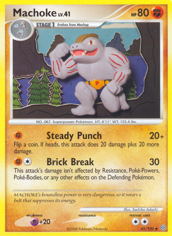 Machoke (41/100) [Diamond & Pearl: Stormfront] | Total Play