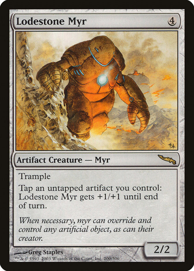 Lodestone Myr [Mirrodin] | Total Play