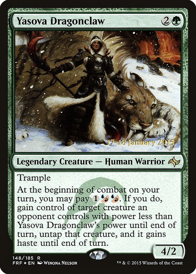 Yasova Dragonclaw [Fate Reforged Prerelease Promos] | Total Play