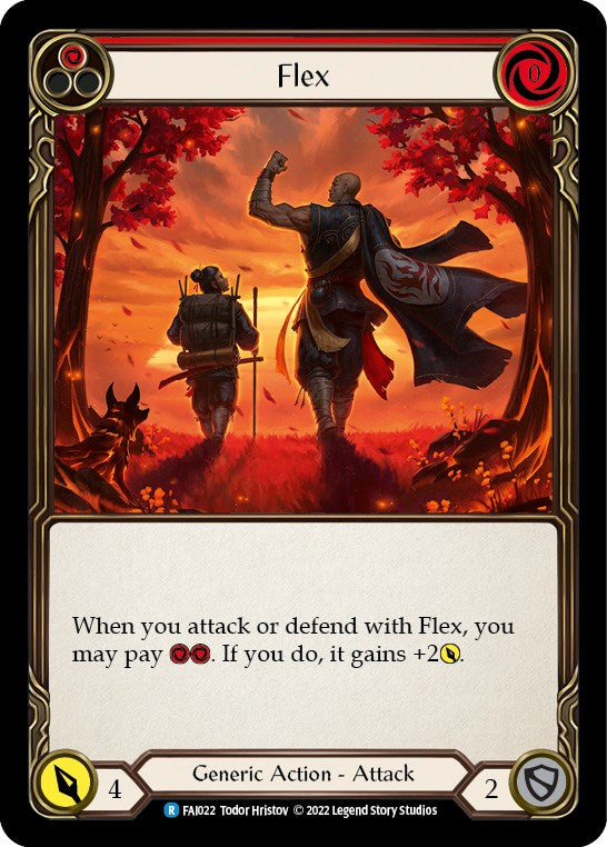 Flex (Red) [FAI022] (Uprising Fai Blitz Deck) | Total Play