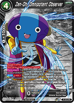 Zen-Oh, Omnipotent Observer (Unison Warrior Series Boost Tournament Pack Vol. 7 - Winner) (P-373) [Tournament Promotion Cards] | Total Play