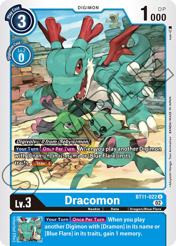 Dracomon [BT11-022] [Dimensional Phase] | Total Play