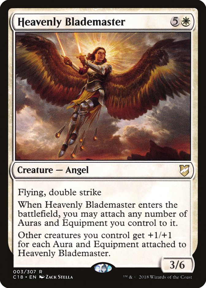 Heavenly Blademaster [Commander 2018] | Total Play