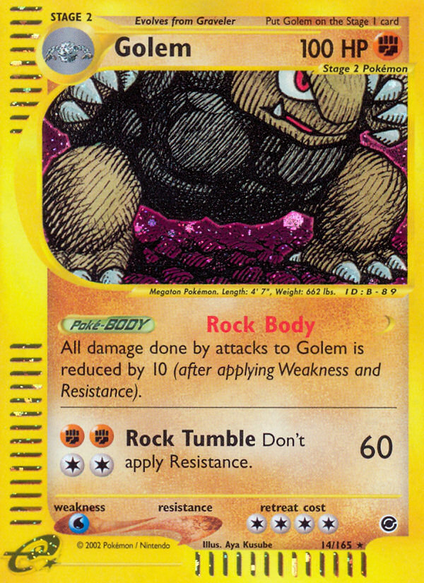 Golem (14/165) [Expedition: Base Set] | Total Play