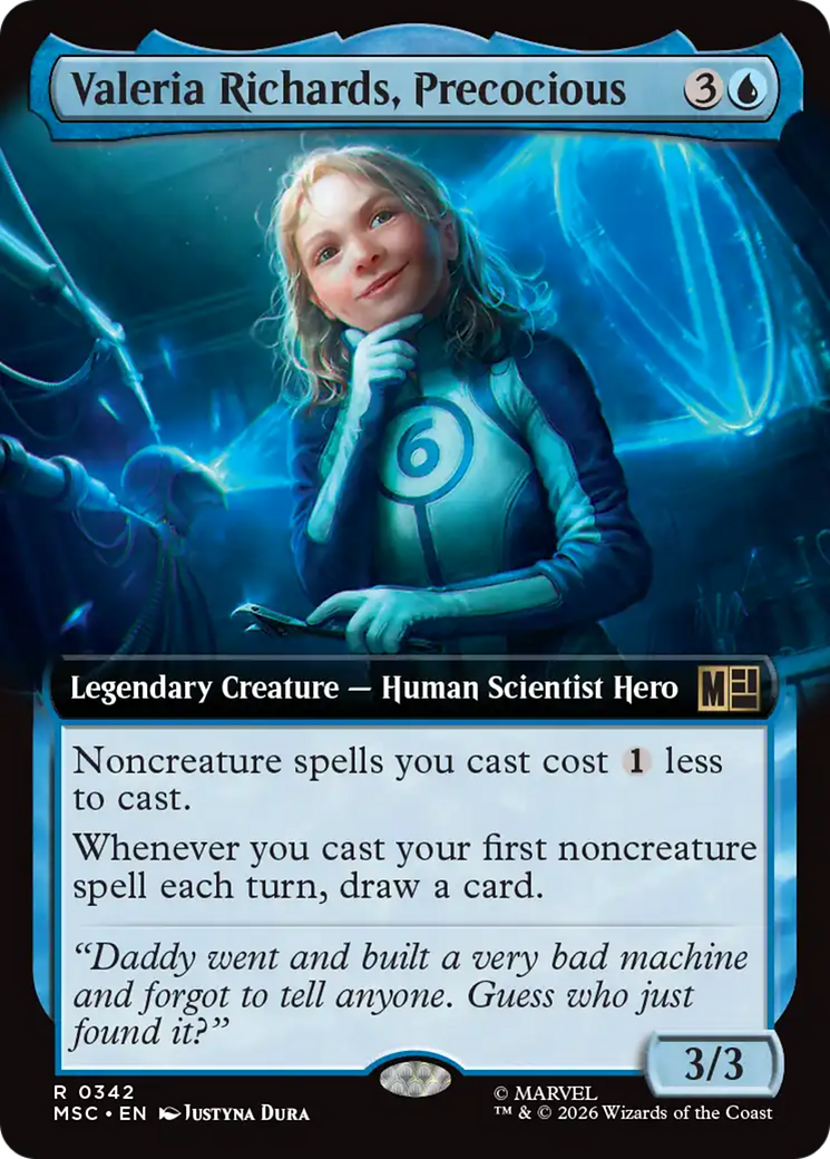 Valeria Richards, Precocious (Extended Art) [Marvel Super Heroes Commander] | Total Play