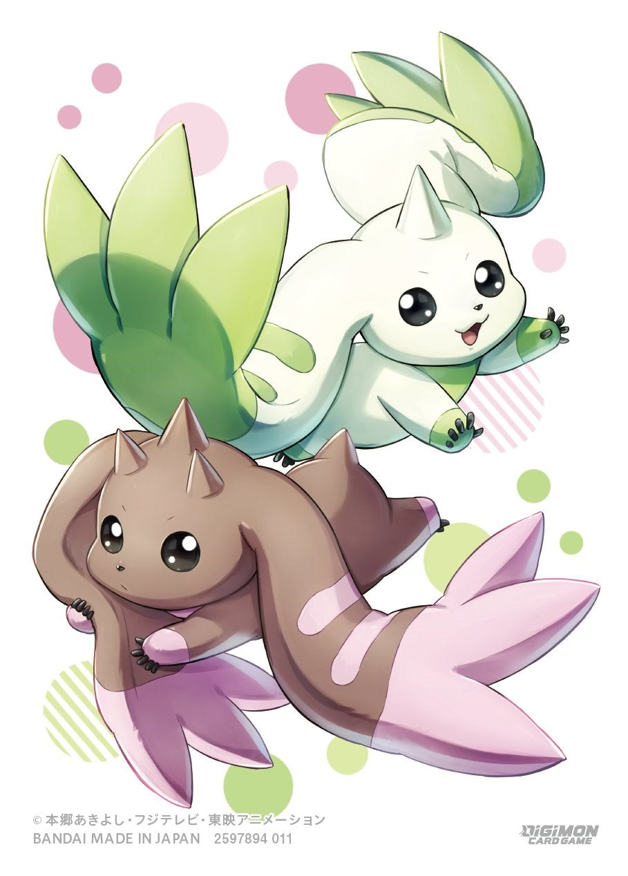 Official Card Sleeves 2021 (Terriermon and Lopmon) | Total Play