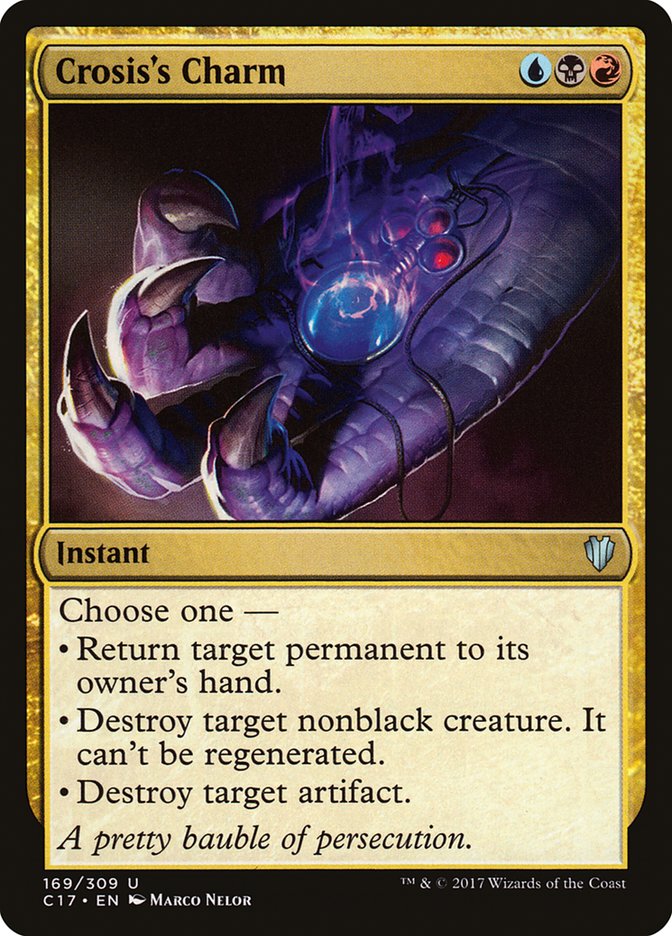 Crosis's Charm [Commander 2017] | Total Play