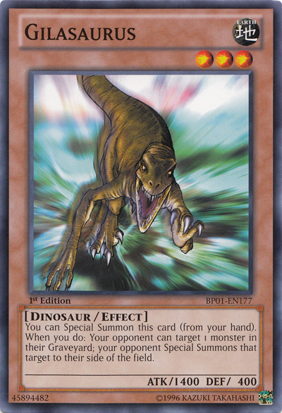 Gilasaurus [BP01-EN177] Common | Total Play