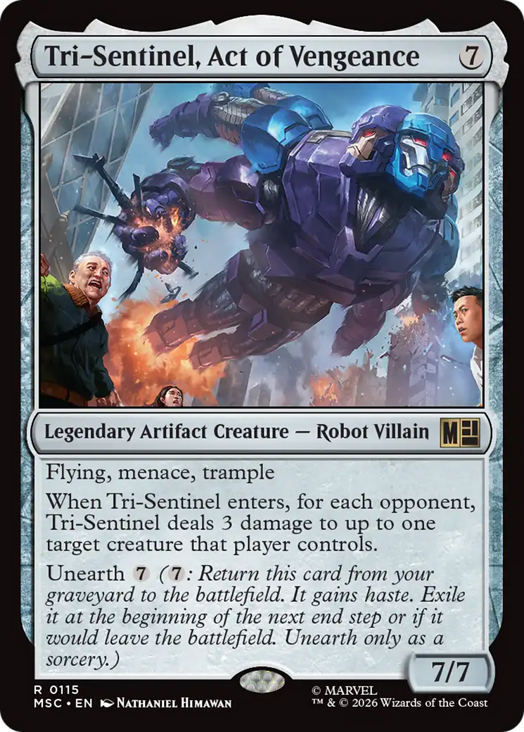 Tri-Sentinel, Act of Vengeance [Marvel Super Heroes Commander] | Total Play