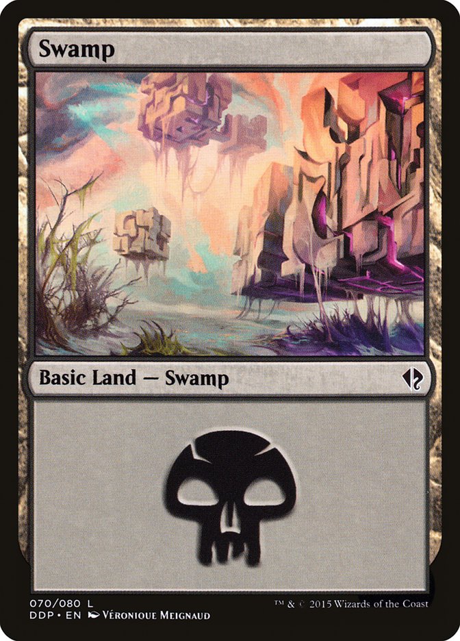 Swamp (70) [Duel Decks: Zendikar vs. Eldrazi] | Total Play
